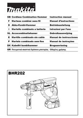 Makita BHR202 Manual De Instrucciones