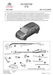 CITROEN 16 317 239 80 Instrucciones De Montaje