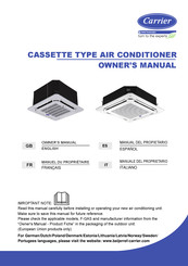 Carrier 42QTD042R8S Serie Manual Del Propietário