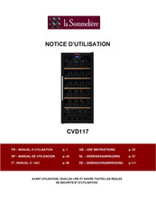 La Sommeliere CVD117 Manual De Utilización