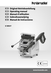 Kränzle K 1050 P Manual De Instrucciones