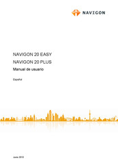 Navigon 20 EASY Manual De Usuario