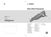 Bosch GSA 1100 E Professional Manual Original