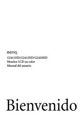 BenQ G2412HD Manual Del Usuario