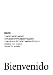 BenQ E2200WA Manual Del Usuario