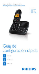 Philips CD196 Guía De Configuración Rápida