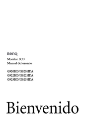 BenQ G925HDA Manual Del Usuario