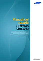 Samsung U24E590D Manual Del Usuario