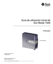 Sun Microsystems Sun Blade 1500 Guía De Utilización