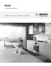 Bosch HCP86641UC Manual De Uso Y Cuidado