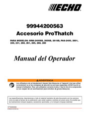 Echo 99944200563 Manual Del Operador