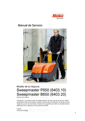 HAKO Sweepmaster P650 Manual De Uso Y Operación