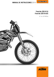 KTM Freeride 250 R AUS 2014 Manual De Instrucciones