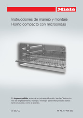 Miele H6800BMX Instrucciones De Manejo Y Montaje