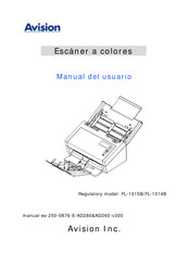 Avision FL-1315B Manual Del Usuario