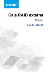 QNAP TR-004U Guia Del Usuario