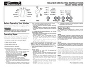 Kenmore 48102 Instrucciones De Funcionamiento