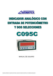 Automatica C095C Manual De Usuario