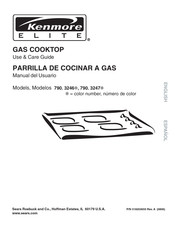 Sears KENMORE ELITE 790.3247 Serie Manual Del Usuario