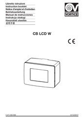 Vortice CB LCD W Manual De Instrucciones