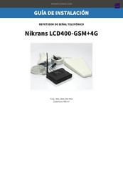 Nikrans LCD400-GSM+4G Guia De Instalacion