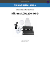 Nikrans LCD1200-4G-D Guia De Instalacion