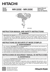 Hitachi WR 25SE Manual De Instrucciones