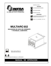 Infra MULTIARC 652 Manual De Operación