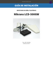 Nikrans LCD-500GW Guia De Instalacion