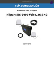 Nikrans S-3000-Voice 3G & 4G Guia De Instalacion