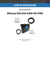 Nikrans NS1100-GSM+4G-PRO Guia De Instalacion