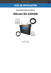 Nikrans NS-2500GW Guia De Instalacion