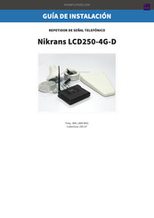 Nikrans LCD250-4G-D Guia De Instalacion