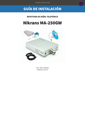 Nikrans MA-250GW Guia De Instalacion