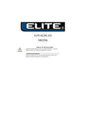 Elite AC/DC 225 Manual De Instrucciones