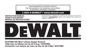 DeWalt DCHT860 Manual De Instrucciones