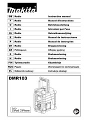 Makita DMR103 Manual De Instrucciones