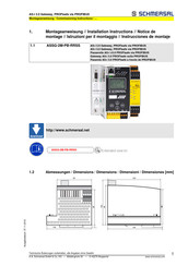 schmersal ASSG-2M-PB-RRSS Instrucciones De Montaje