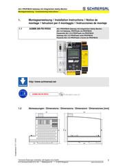 schmersal ASMM-2M-PB-RRSS Instrucciones De Montaje