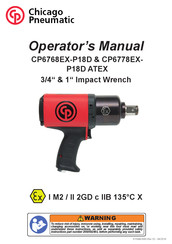 Chicago Pneumatic CP6778EXP18D Manual Del Operador