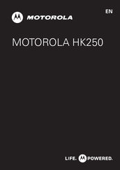 Motorola HK250 Manual De Instrucciones