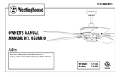 Westinghouse Aiden Manual Del Usuario