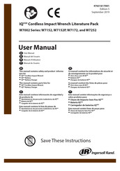 Ingersoll Rand W7252 Manual Del Usuario