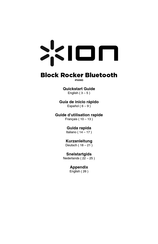 ION BLOCK ROCKER BLUETOOTH Guía De Inicio Rápida