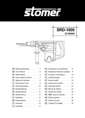 Stomer Professional SRD-1000 Instrucciones De Servicio