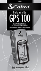 Cobra GPS 100 Guía Rápida