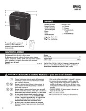 Fellowes 8MC Manual De Instrucciones