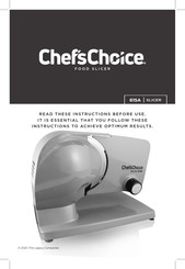 Chef's Choice 615A Manual De Instrucciones