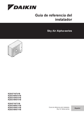 Daikin RZAG140N7Y1B Guía De Referencia Del Instalador