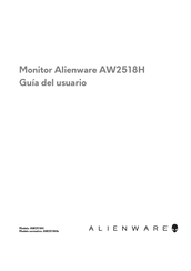 Alienware AW2518H Guia Del Usuario